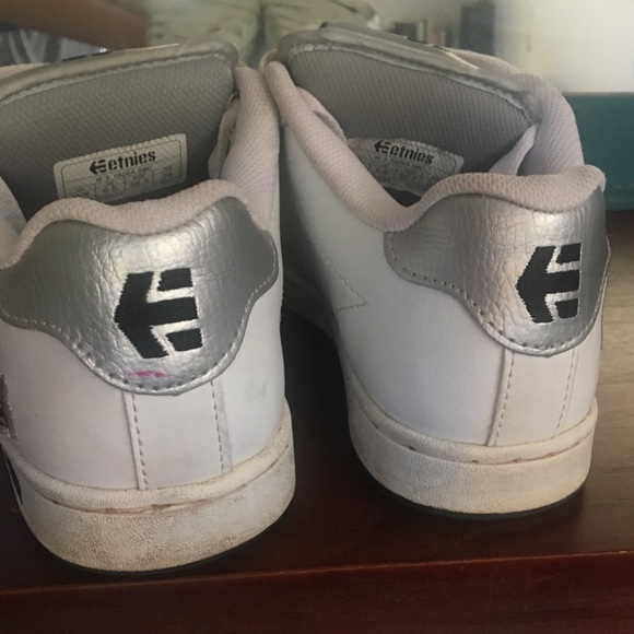 white etnies
